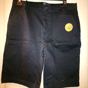 Black Chino Shorts Husky 14